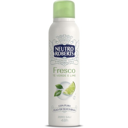 Neutro Roberts Deodorante Spray Fresco Verde Tè Verde e Lime 150ml