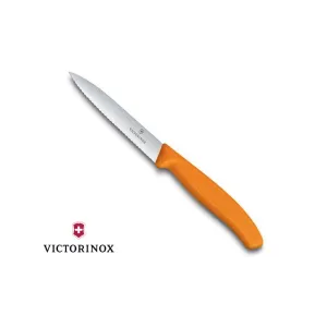 Coltello Victorinox da Tavola Seghettato - manico Arancio 2