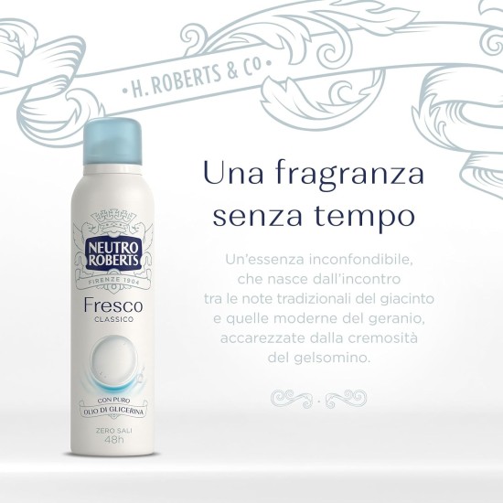 fragranza deodorante Neutro Roberts  classico