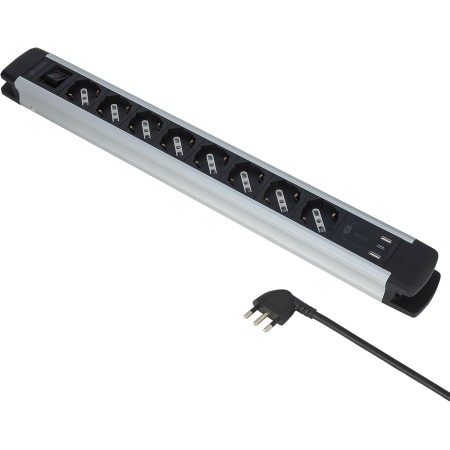 Electraline 61922 Ciabatta Multipresa Con spina salvaspazio 16a