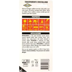 Bostik Poly Max Express Trasparente 75g 2