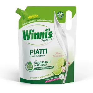 Winni's Detersivo Piatti, Concentrato Lime e Fiori di Mela - 900ml