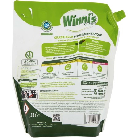Informazioni Winni's Detersivo Lavatrice 30 lavaggi