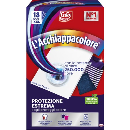 Grey L'acchiappa Colore 18 Fogli XXL Proteggi Colore