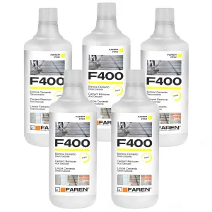 5 confezioni Disincrostante F400