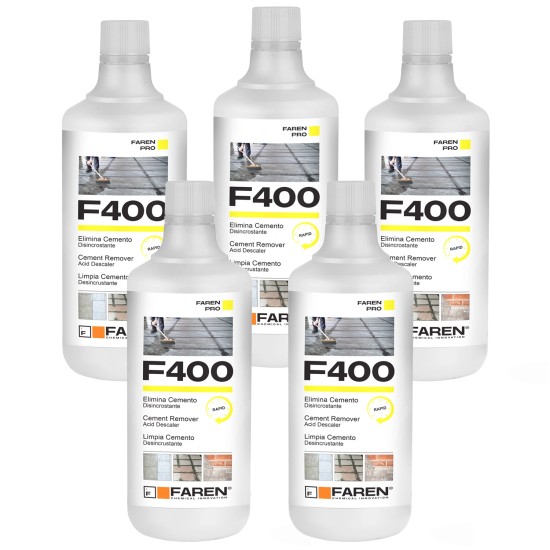 5 confezioni Disincrostante F400