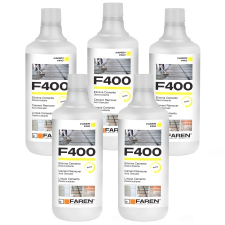 5 confezioni Disincrostante F400