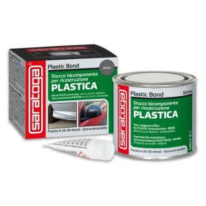 Saratoga Plastic Bond Stucco Bicomponente per Plastica 125ml