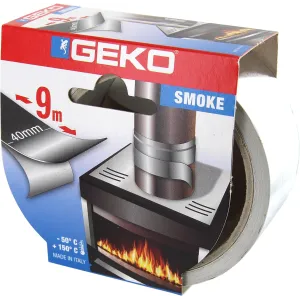 Geko Nastro Alluminio - Adesivo Alte Temperature 40 mm×9m SILVER