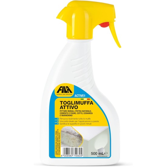 prodotto elimina muffa Fila Active1 500ml spray