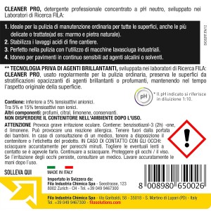 Fila Cleaner Pro Detergente 1lt 2