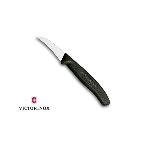 Coltello da Cuoco Victorinox Coltelli da Cucina Curvo Nero