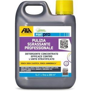Fila PS87 Pro Sgrassante Professionale Pulizia, smacchiante e decerante 1lt