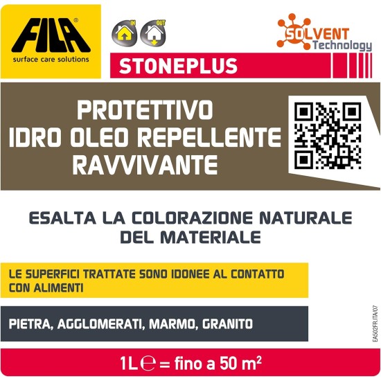 etichetta Fila Stoneplus Idro Oleo Repellente