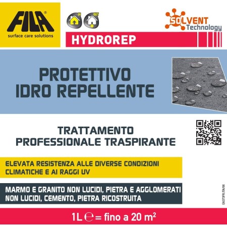 etichetta Fila Hydrorep 1 litro