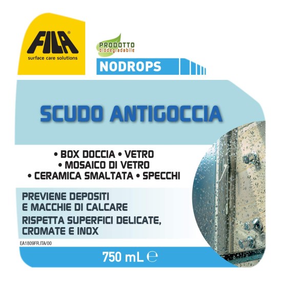 etichetta FILA NODROPS spray 500ml