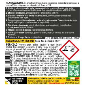 Fila Salvadoccia 375ml protettivo anti infiltrazione per docce e piastrelle 2