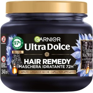 MASCHERA AL CARBONE MAGNETICO GARNIER Idratazione Naturale per Capelli