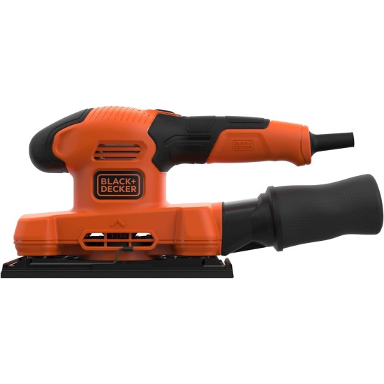 Levigatrice Orbitale Black & Decker BEW220-QS vista orizontale