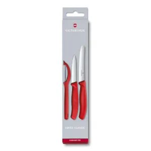 Victorinox Set di Coltelli con Pelaverdure - Ideale per la Cucina