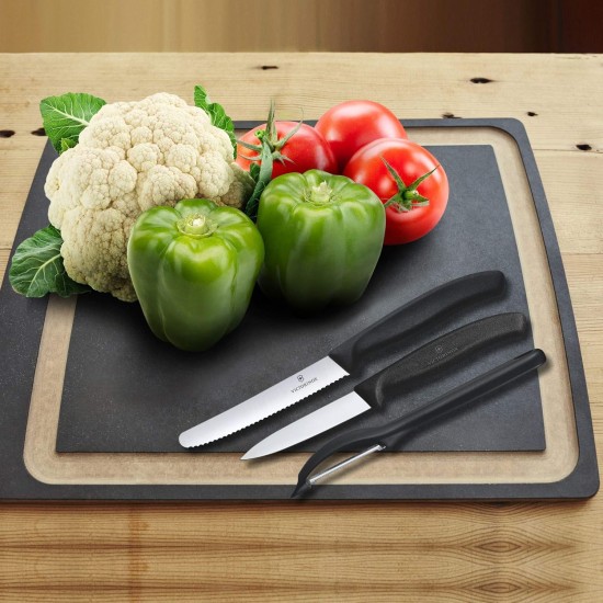 Victorinox Set di Coltelli con Pelaverdure - Ideale per la Cucina
