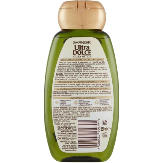 informazioni shampoo oliva mitica