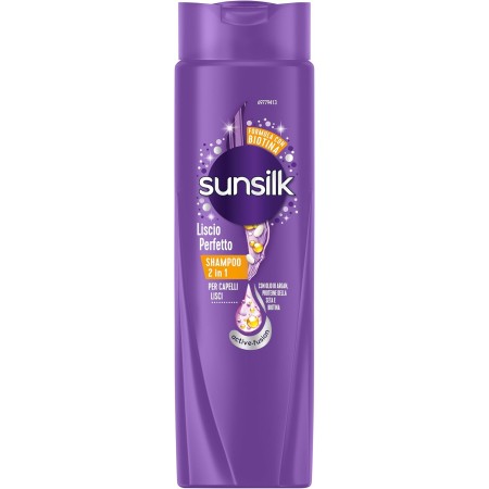 Sunsilk Shampoo 2 in 1 Capelli Lisci Per Liscio Perfetto 250ml