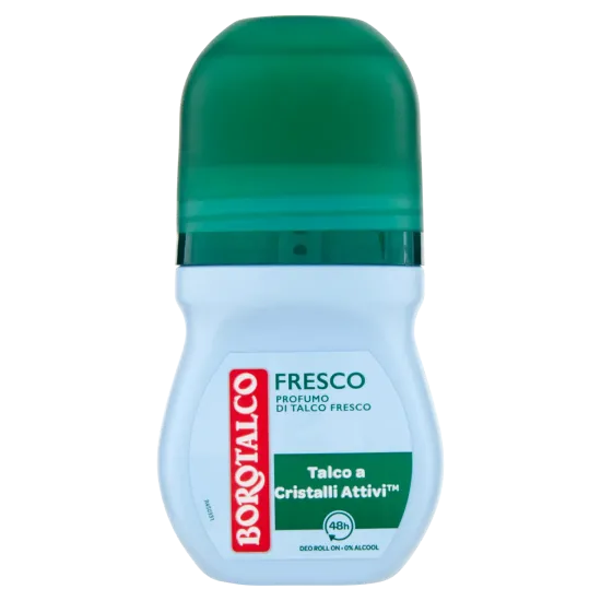 Roll On Deodorante Borotalco 50ml - Fresco Profumo di Talco