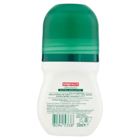 Informazioni sul Deodorante Roll-On Borotalco Original 50ml