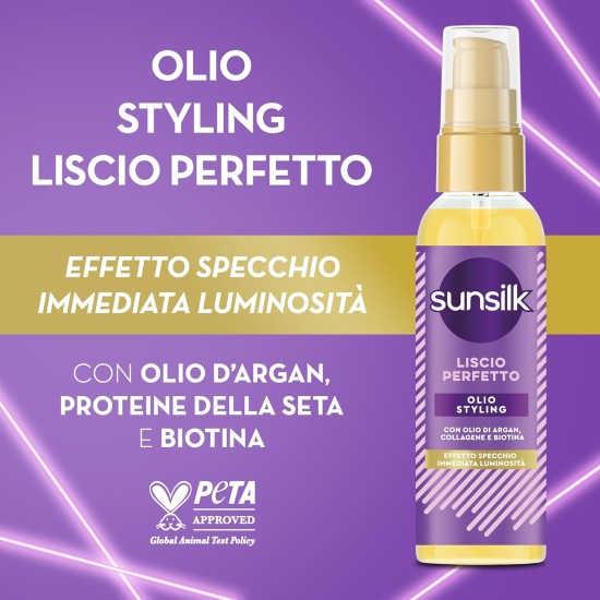 benefici Sunsilk Olio Styling Liscio Perfetto