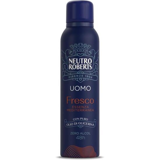 Neutro Roberts Fresco Essenza Mediterranea - Deodorante Spray Uomo 150ml
