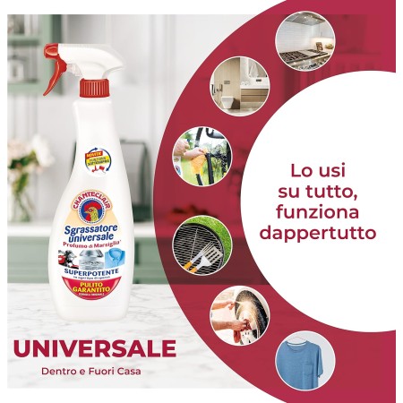 Superfici pulite e brillanti con Chanteclair Sgrassatore Universale