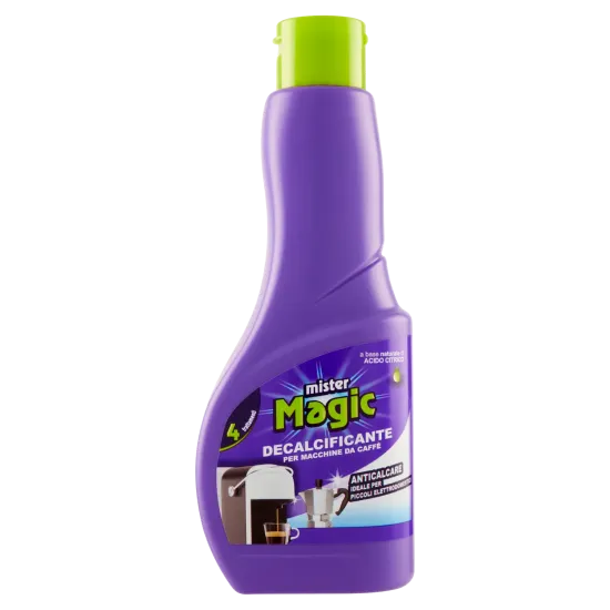 Mister Magic Decalcificante 200ml - Trattamento Anticalcare per Macchine da Caffè