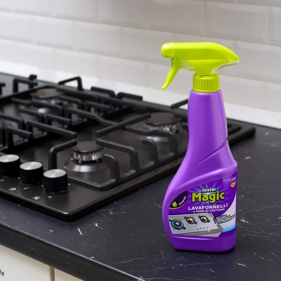 Fornelli brillanti e igienizzati con Mister Magic Lavafornelli