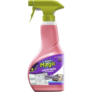 Mister Magic Lavafrigo e Microonde 500ml - Detergente naturale con aceto