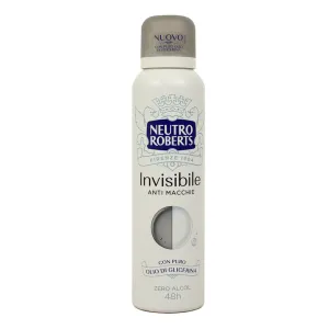 Neutro Roberts Deodorante Spray Invisible Senza Alcool Anti Macchie 150ml
