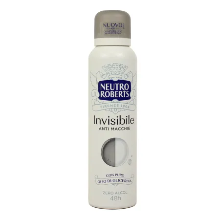 Neutro Roberts Deodorante Spray Invisible Senza Alcool Anti Macchie 150ml