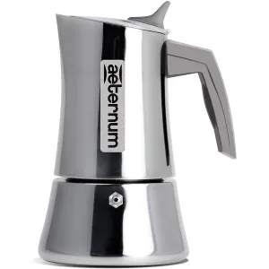Aeternum Caffettiera Moka Acciao Inox 18/10 - Divina 6 Tazze