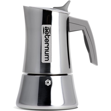Aeternum Caffettiera Moka Acciao Inox 18/10 - Divina 6 Tazze