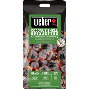 Weber Bricchette Carbone Guscio di Cocco 2