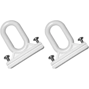 Ganci per Tende da Sole a Occhiello Bianco