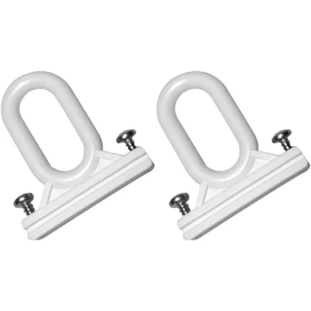 Ganci per Tende da Sole a Occhiello Bianco