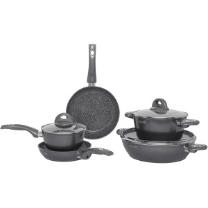 Batteria Pentole Aeternum Petragres Ecosolution 8 pezzi