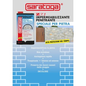 Impermeabilizzante per Pietra e Muri Saratoga Z7.1 - 1Lt 2