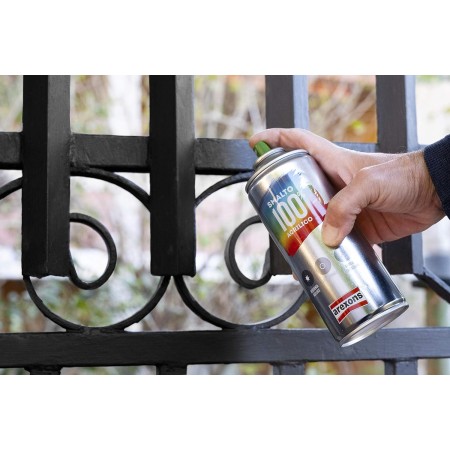 applicazione Vernice Spray Nero Opaco arexons