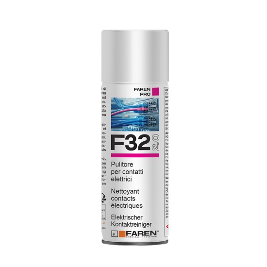 Spray Pulitore Contatti Elettrici a secco Faren F32 – 400 ml