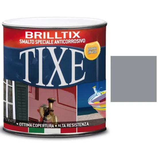 Smalto antiruggine Grigio perla TIXE Brilltix 750ml
