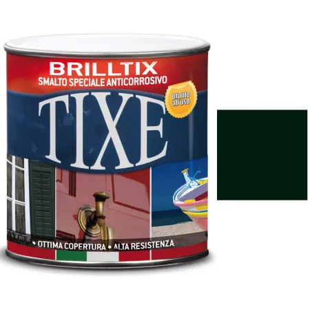 Smalto antiruggine Verde Vagone TIXE Brilltix 750ml