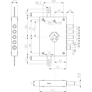 Serratura Dierre Porta Blindata Cilindro Europeo Entrata 60 2