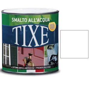 TIXE Aquatix Smalto Acrilico all’Acqua Bianco Lucido 500ml